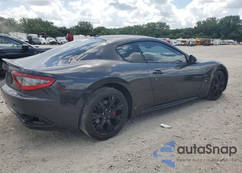 2016 Maserati Granturismo S из США, поврежденный, VIN ZAM45VLAXG0181392